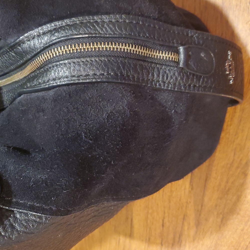 Coach Edie 42 Mixed Leathers Shoulder Bag - Picture 11 of 16